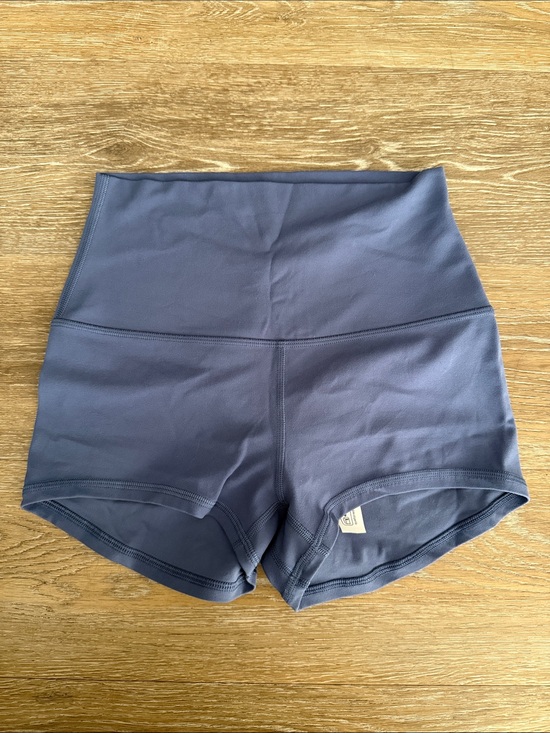 lululemon athletica Pants - lululemon athletica High-Waist Align Shorts 2” inseam, size 4- Slate Blue